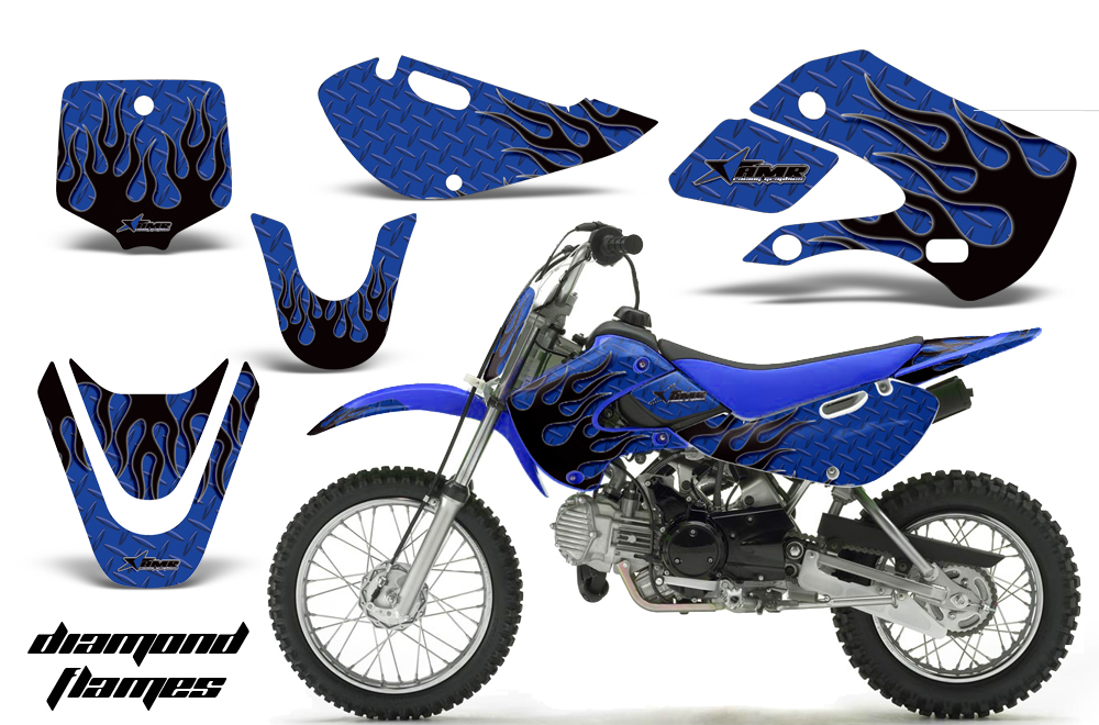 Kawasaki KLX 110 KX 65 00-09 NP Graphic Kit DF BBL